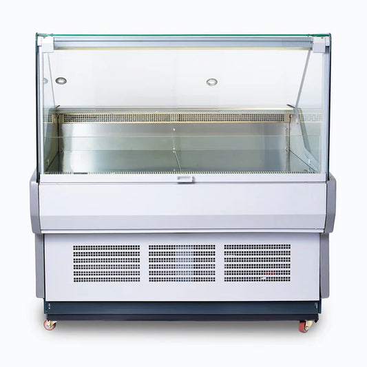 Upgrade Your Display with the Square Glass Deli Display (1330mm)