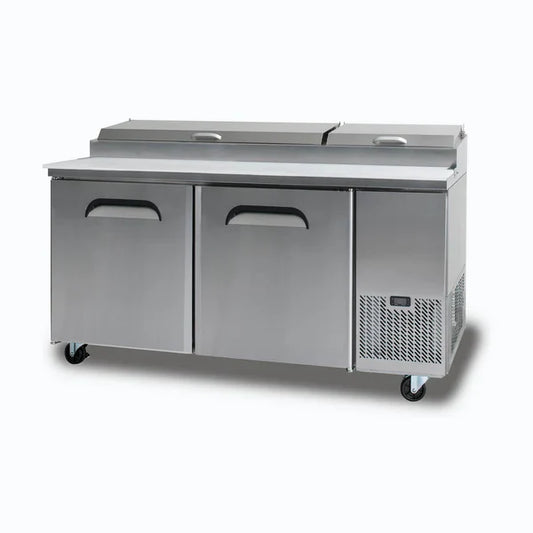 Pizza Prep Fridge (2 Doors, 1702mm, 9 Pans) – The Perfect Addition to Your Commercial Kitchen