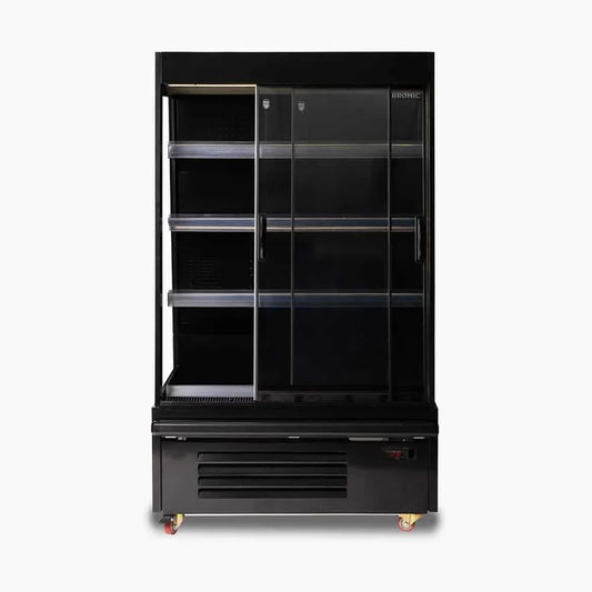 Maximize Efficiency with the Semi Vertical Display Fridge – Perfect for Retail Spaces