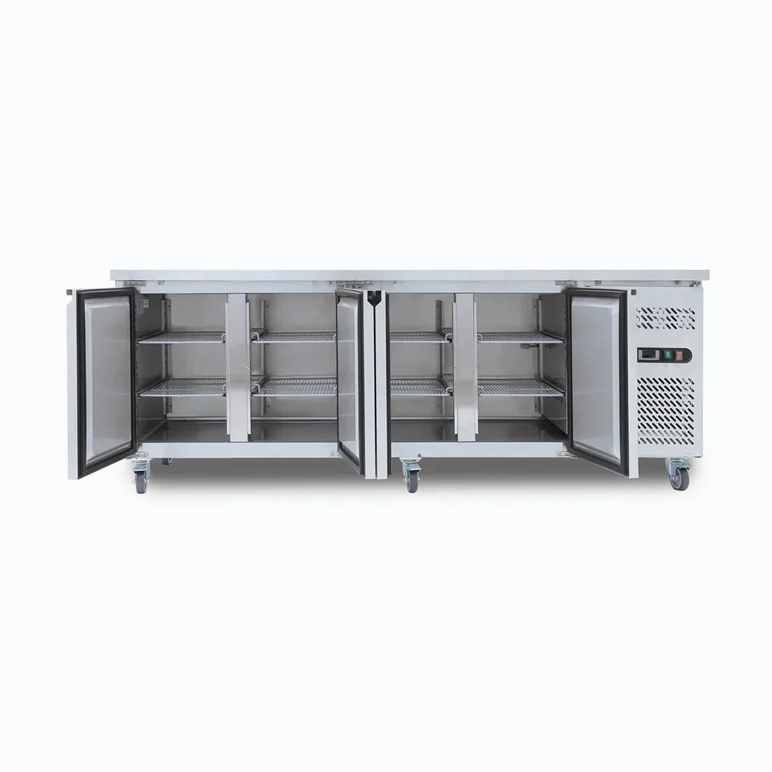 Maximize Your Kitchen Efficiency with the 553L 4-Door Under-Bench Fridge