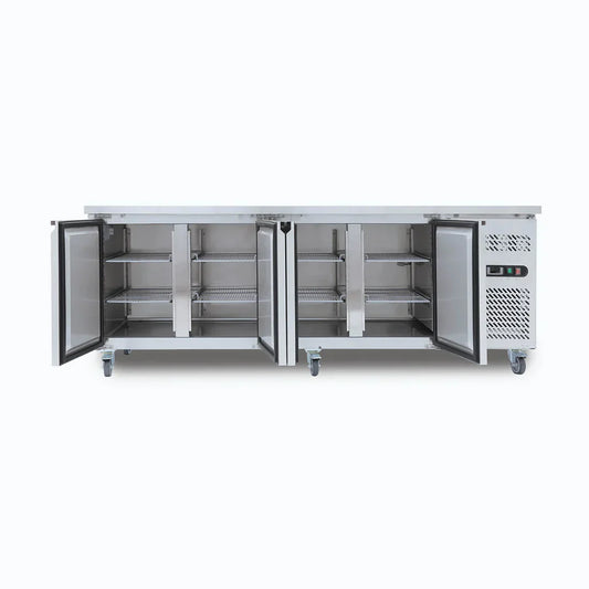 Maximize Your Kitchen Efficiency with the 553L 4-Door Under-Bench Fridge