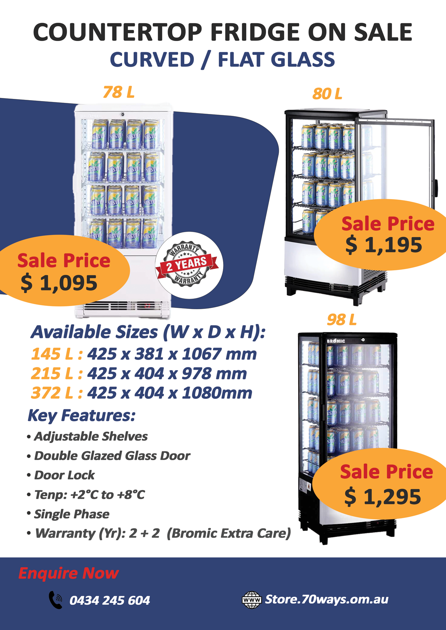 Countertop Fridge on Sale