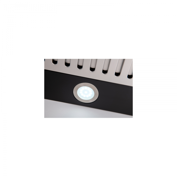 EBB900BK – 90cm Black Canopy Rangehood