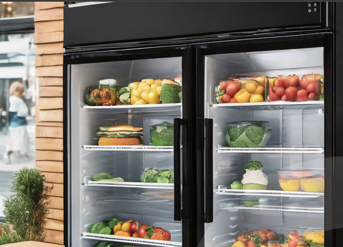 ODIS - Commercial Display Freezer & Fridge on Sale (3 Side Glass), Temp. range of -18°C to -22°C, 2 Years Warranty, 8 Star Energy Rating