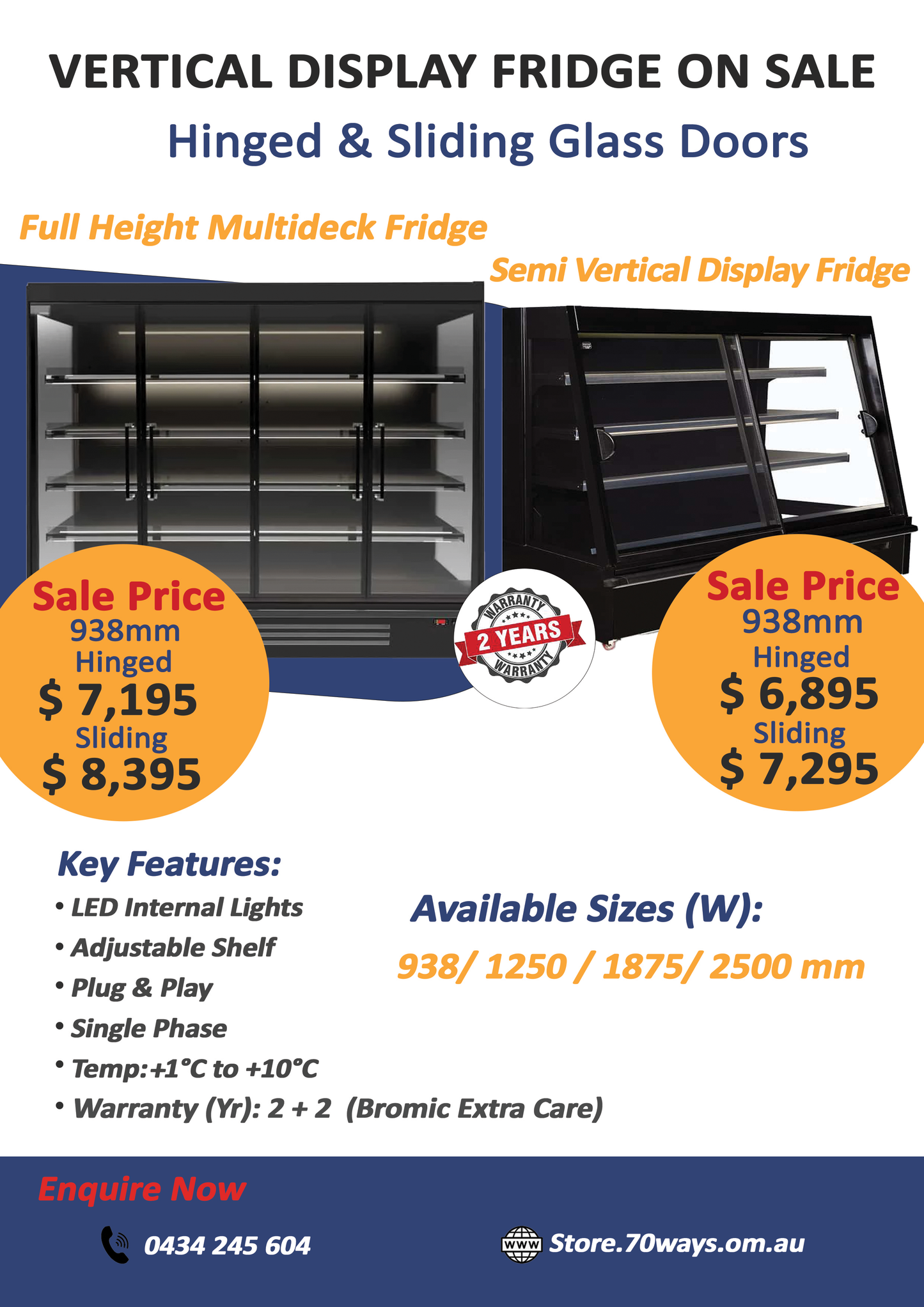 Vertical Display Fridge On Sale