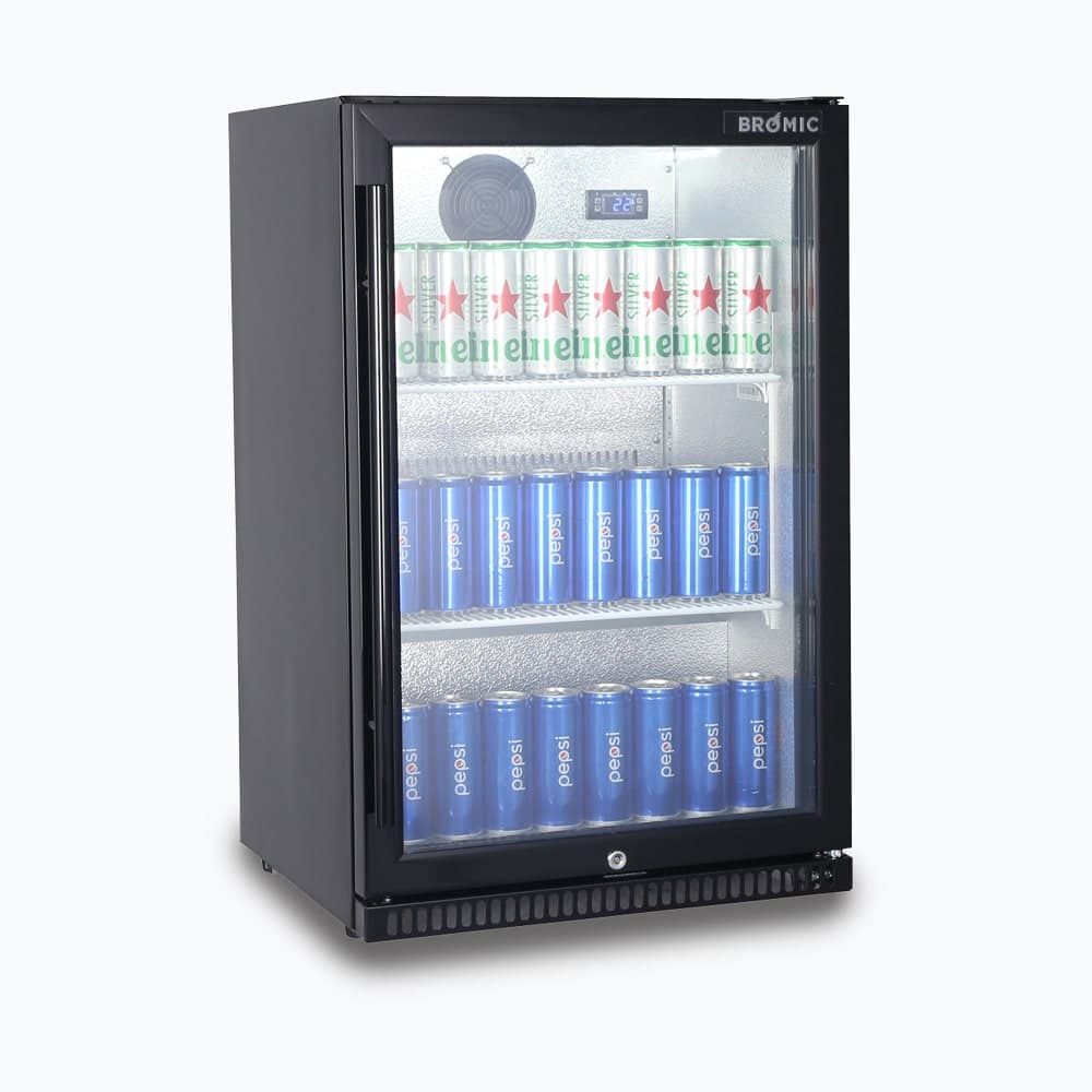 Back Bar Fridge – 118L – 1 Door – Hinged