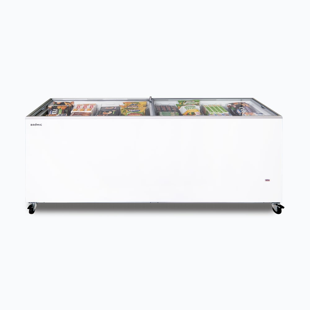 Display Chest Freezer – 670L – Flat Glass Top