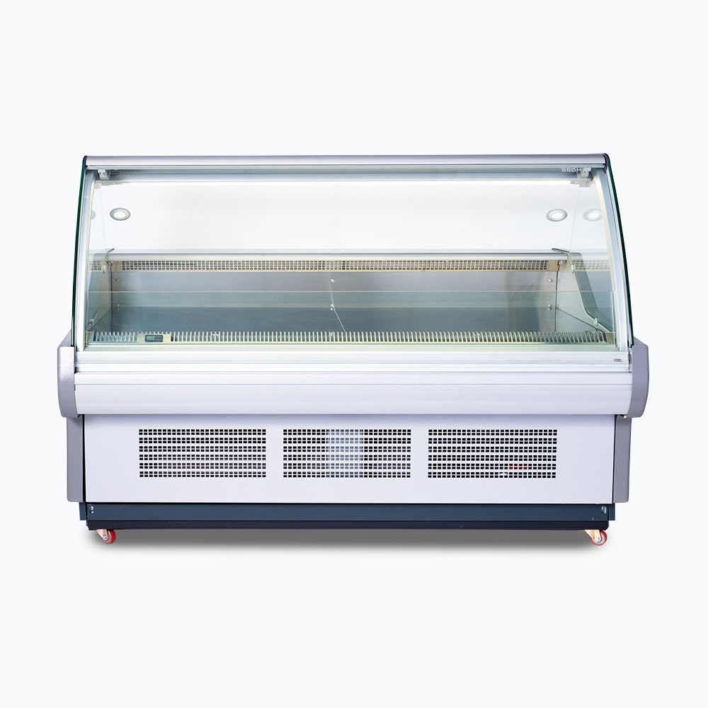 Deli Display On Sale - Curved / Square Glass
