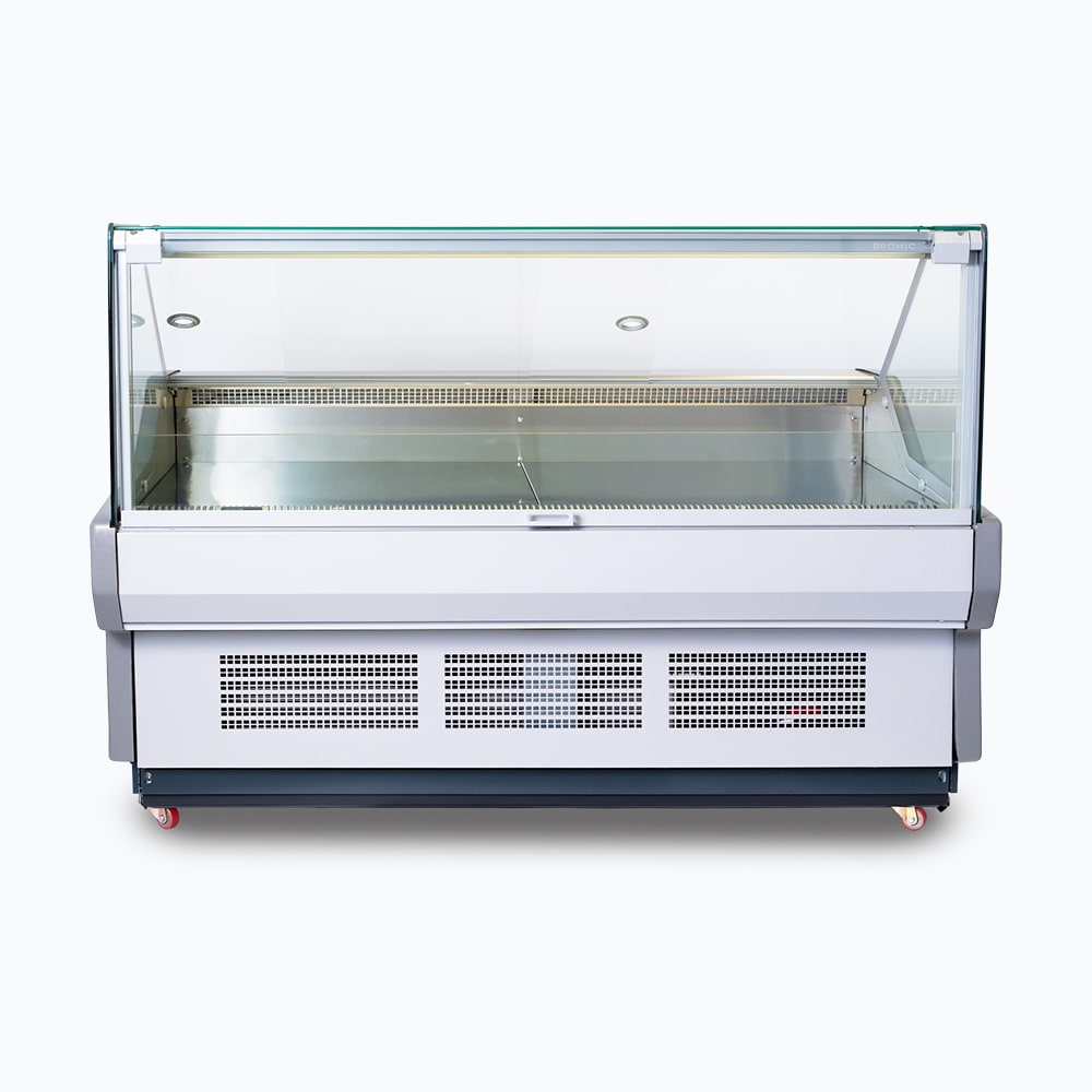Square Glass Deli Display – 1955mm