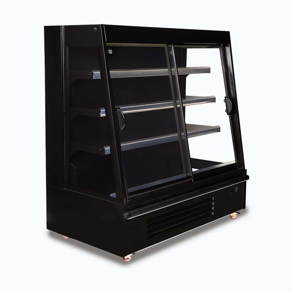 Semi Vertical Display Fridge - Gondola - 1580mm - 2 Doors - Sliding (SVM1580SD-NR)