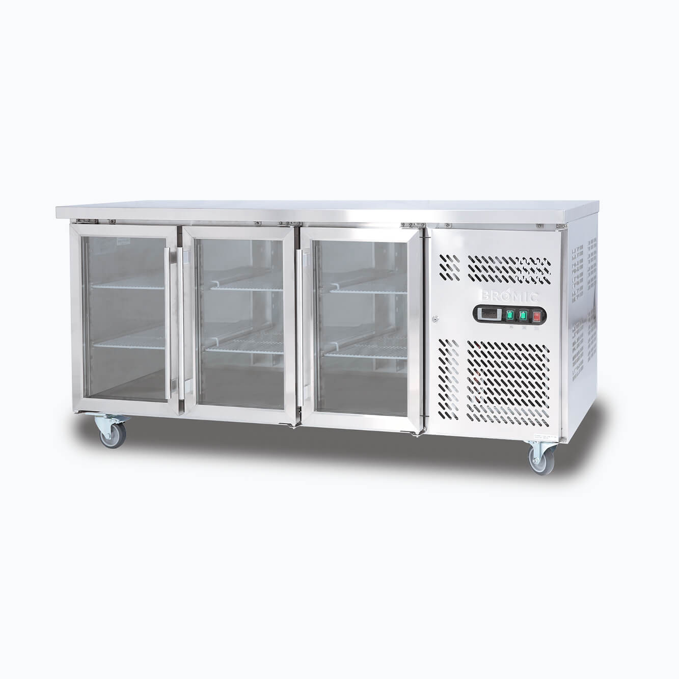Under Bench Display Fridge – 417L – 3 Doors – Glass (UBC1795GD-NR)