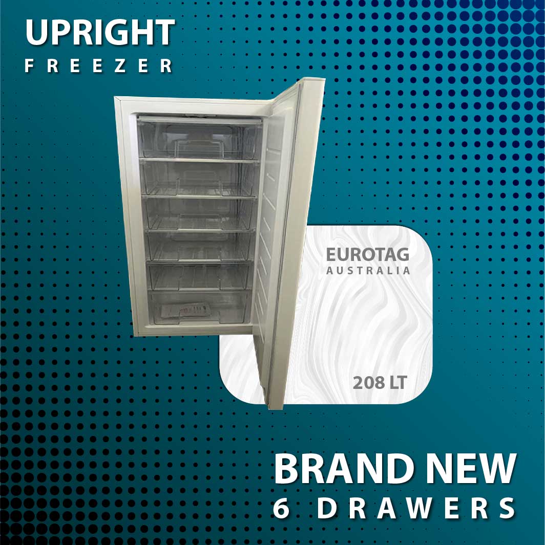 EUROTAG 280 Liter Upright Drink Display Fridge