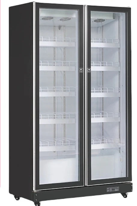 Stock Clearance Sale: Double Door Commercial Display Fridge/ Chiller (735 Lit.)