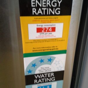 Euro tag 60cm Freestanding S/S Dishwasher 6 Program, Model:W60A1A401A BRAND NEW