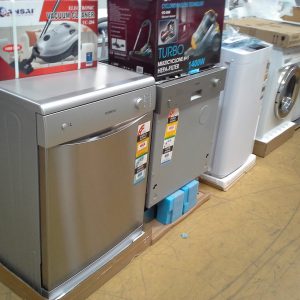 Euro tag 60cm Freestanding S/S Dishwasher 6 Program, Model:W60A1A401A BRAND NEW
