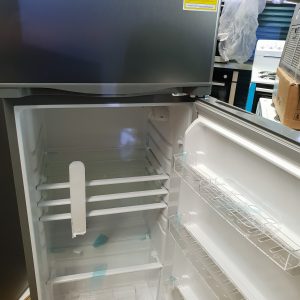 Eurotag Refrigerator FRIDGE FREEZER Stainless Steel-EU-218FS 218LT