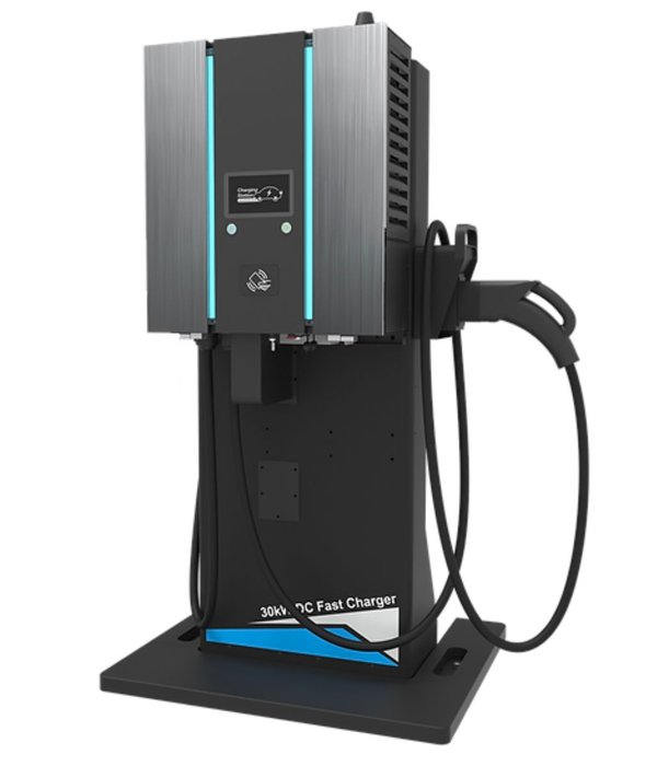 Zerova 30 kW DC Charger + Pedestal Bundle