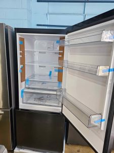 BRAND NEW 426 LTR FRIDGE DARK S/STEEL