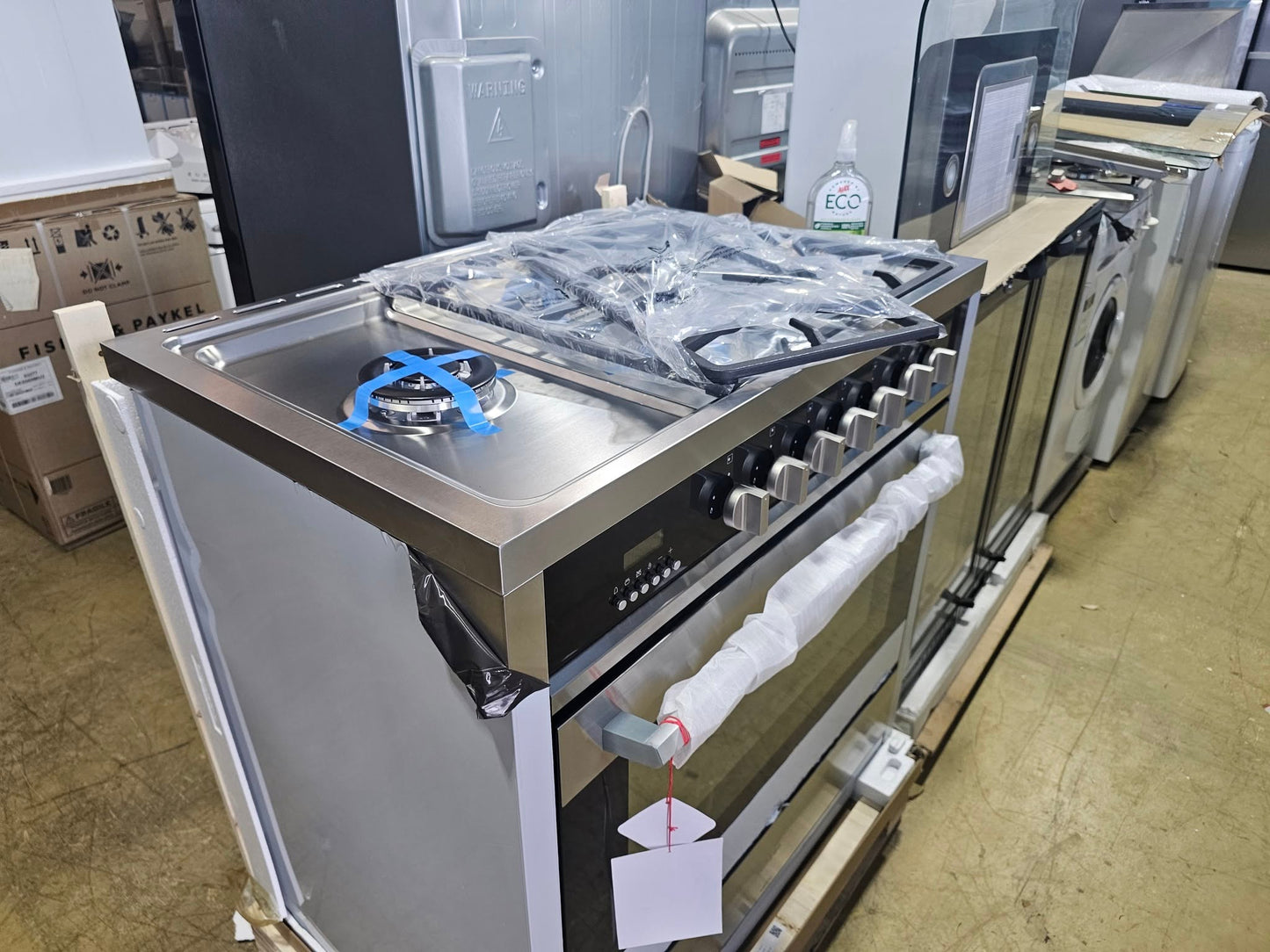 Technika 90cm Dual Fuel Freestanding Cooker-TU950TLE8G