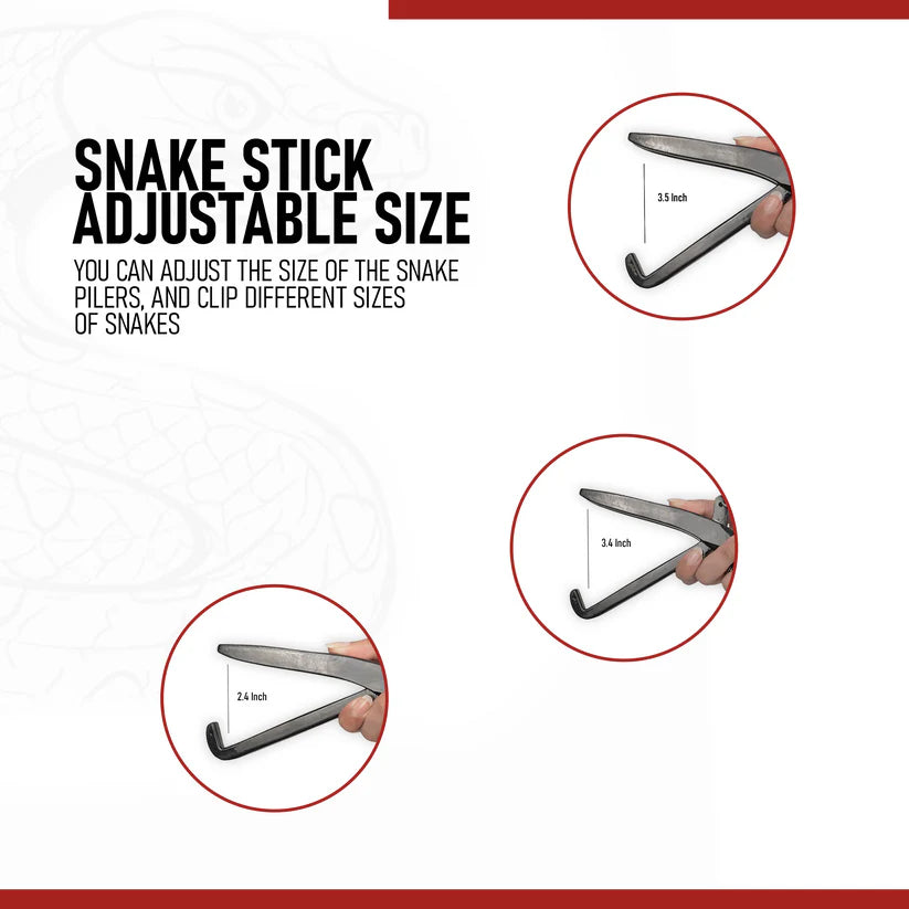 40-Inch Professional Snake Catcher | Heavy-Duty Grabber with Non-Slip Grip