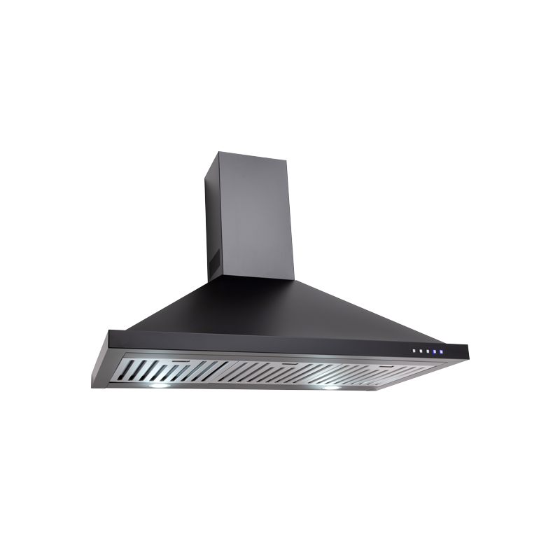 EBB900BK – 90cm Black Canopy Rangehood