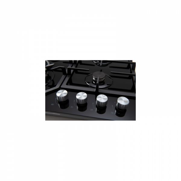 ECT600GBK – 60cm Gas on Glass Cooktop