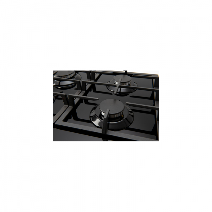 ECT900GBK – 90cm Gas on Glass Cooktop