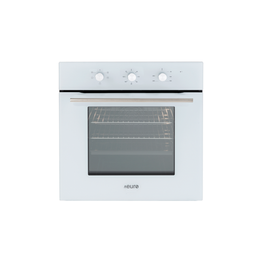 EO604WH – 60cm White Fan Forced Oven