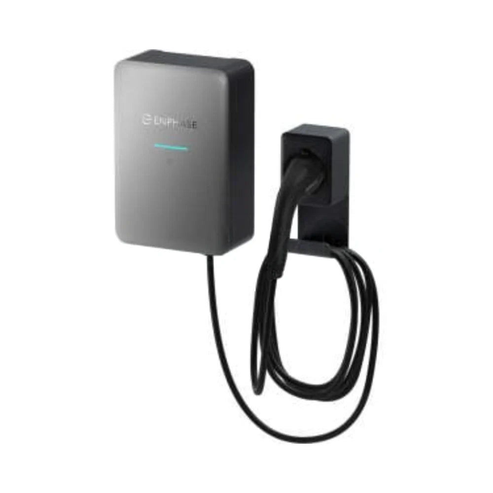 FOXESS EV Charger A Series Black 7.3kW Plug 6m Cables 1Phase  w/Bluetooth+RFID+WIFI+OCPP 1.6+LAN+1CT