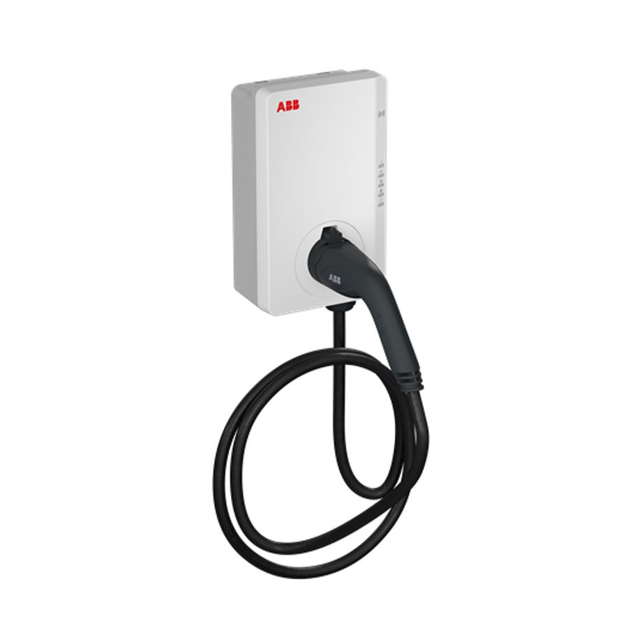 IPD Terra AC EV Charger Wallbox w/RFID+4G+5M Cable 230VAC 32A 7.4kW 1 Phase