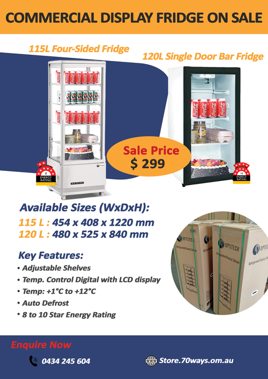 Commercial Display Fridge on Sale