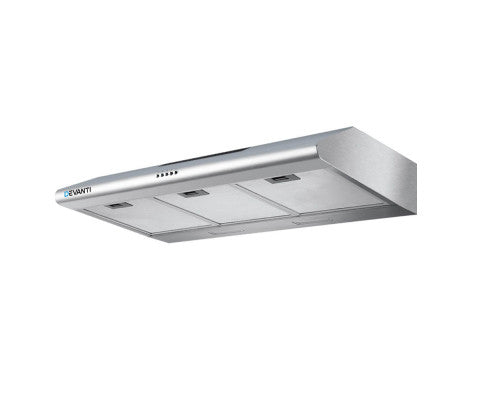 DEVANTI Fixed Range Hood Rangehood Stainless Steel Kitchen Canopy 60cm 600mm