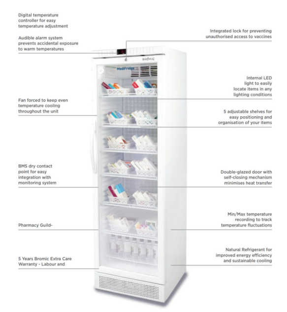 MediFridge Vaccine Fridge (372L)