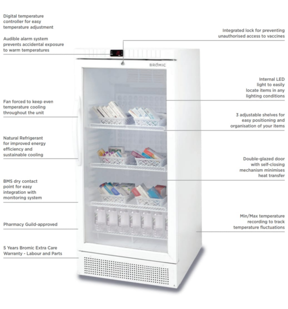 MediFridge Vaccine Fridge (215L)