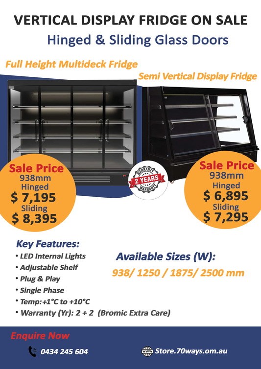 Vertical Display Fridge On Sale