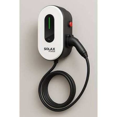 Solax Hyper EV-charger, X3-HAC-22P, three phase, 22kw, Plug version, with CT