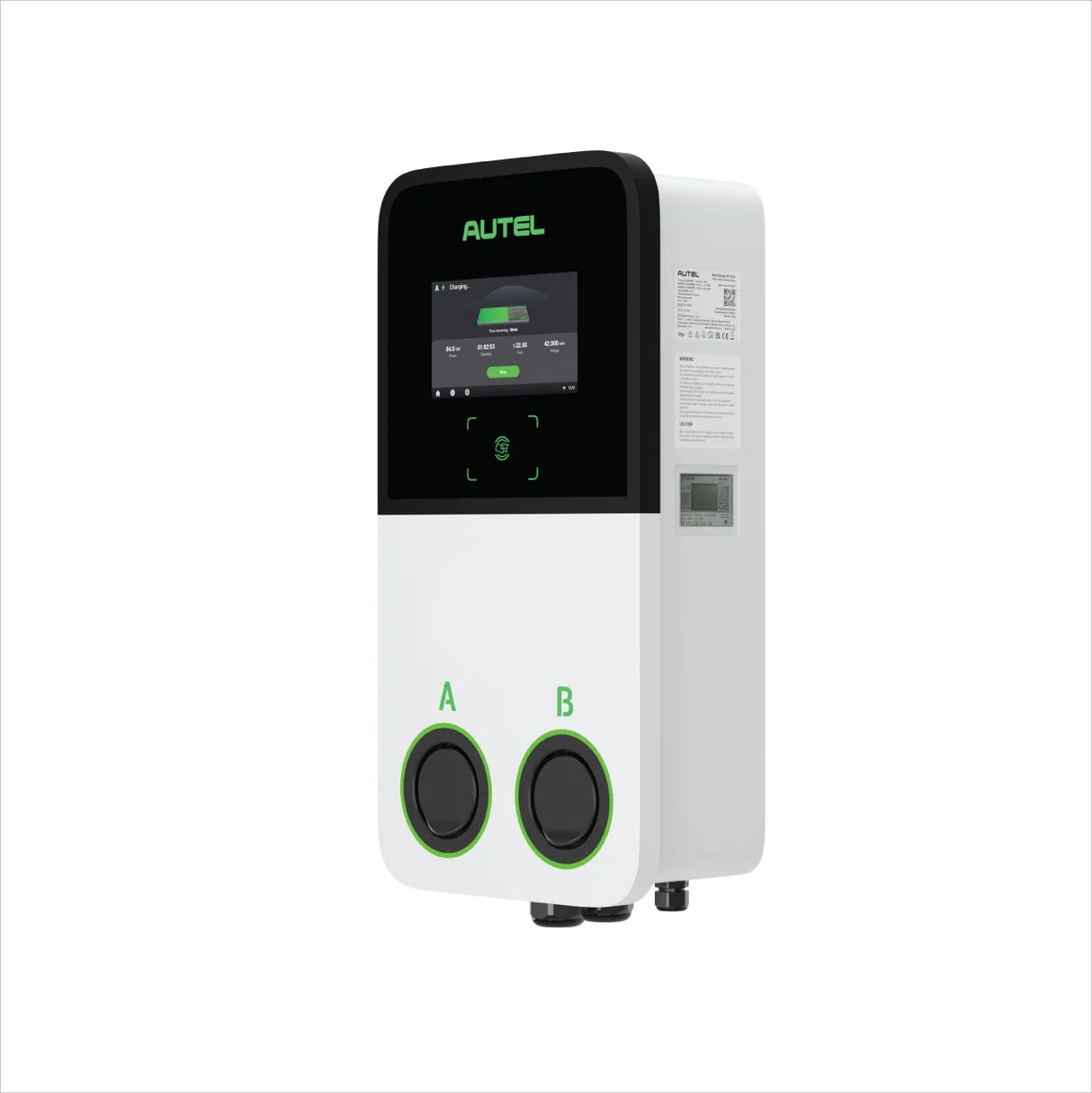 Autel Maxicharger AC Ultra | 2 x 22kW | Dual Port | Socket