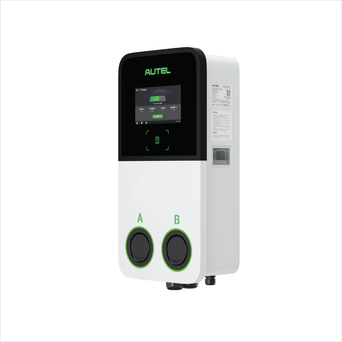 Autel Maxicharger AC Ultra Street | 2 x 22kW | Dual Port | Socket