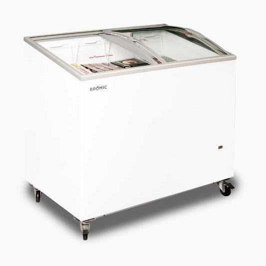 Display Chest Freezer – 264L – Curved Glass Top