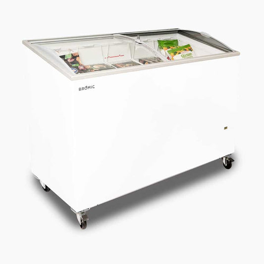 Display Chest Freezer – 352L – Curved Glass Top