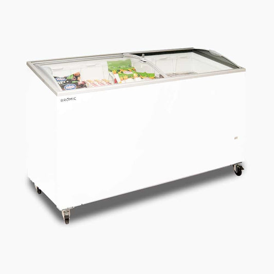 Display Chest Freezer – 427L – Curved Glass Top