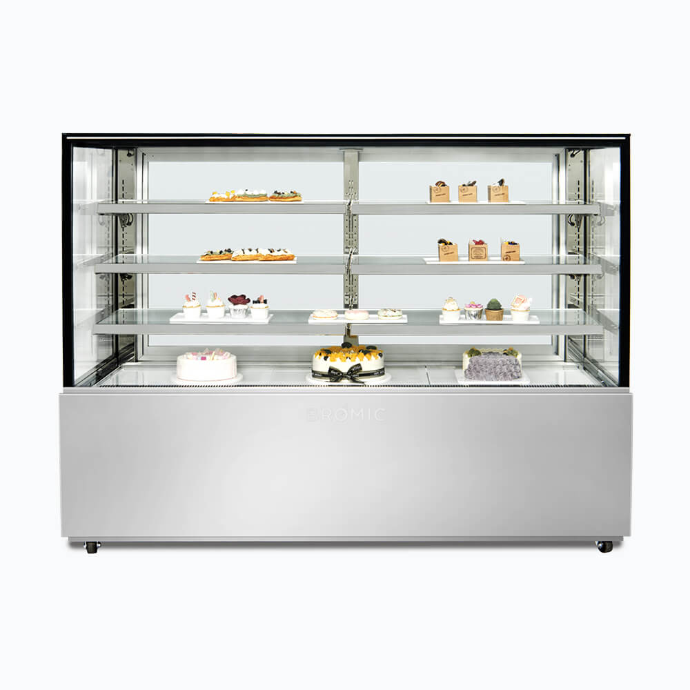 Cake Display Chiller – 1800mm – 4 Tier 70 Ways