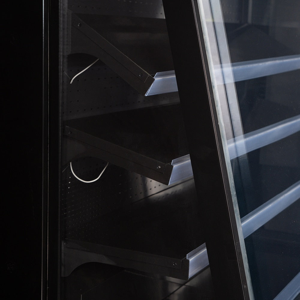 Semi Vertical Display Fridge - Gondola - 1580mm - 2 Doors - Sliding (SVM1580SD-NR)