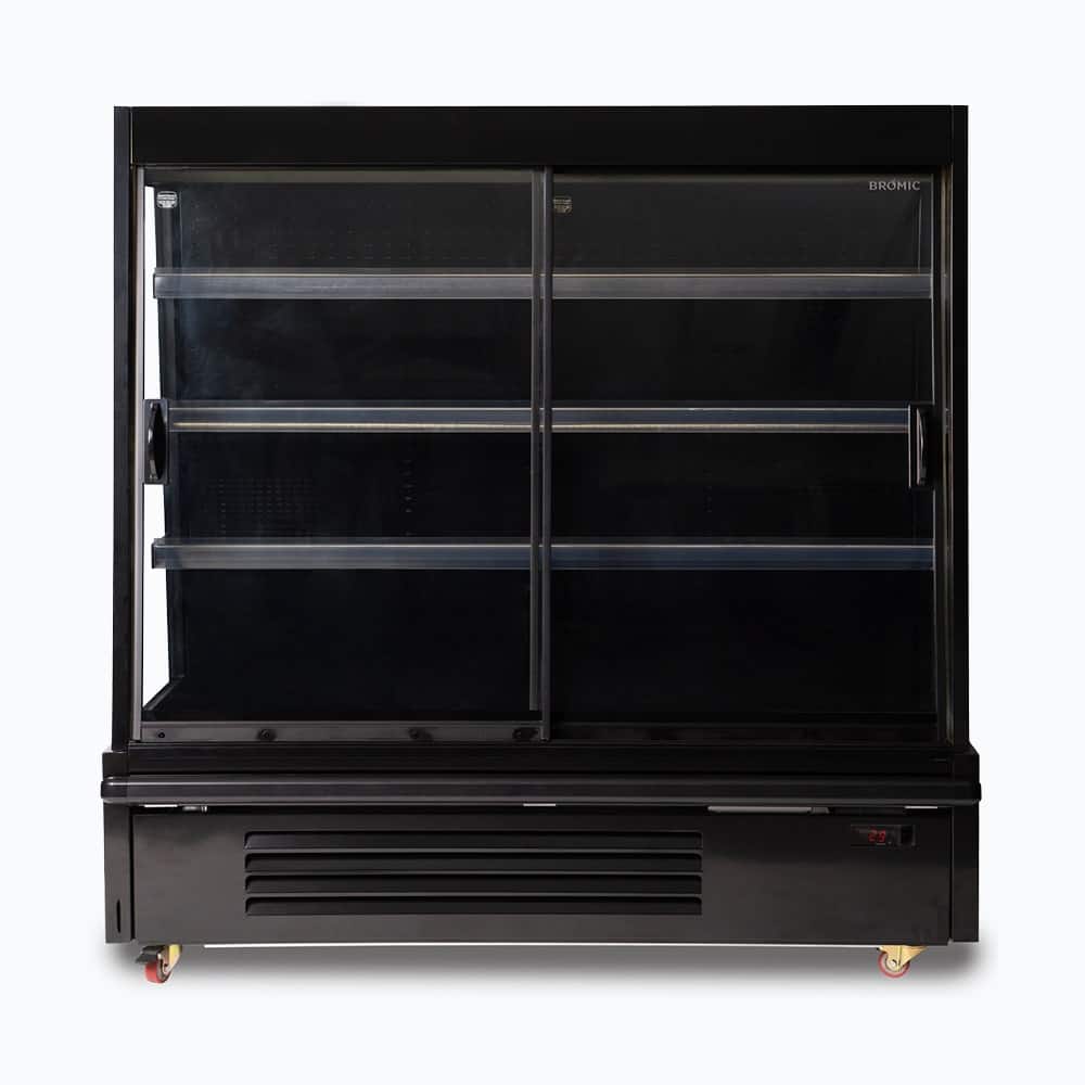 Semi Vertical Display Fridge - Gondola - 1580mm - 2 Doors - Sliding (SVM1580SD-NR)