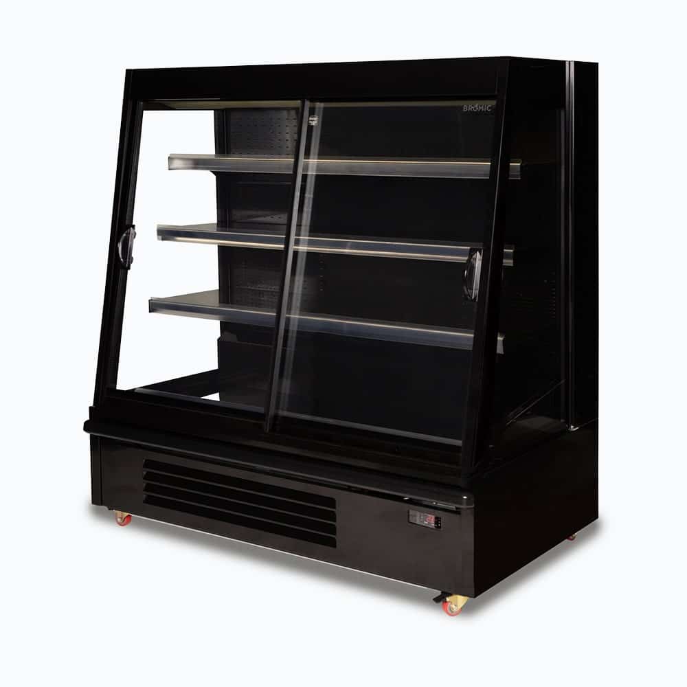 Semi Vertical Display Fridge - Gondola - 1580mm - 2 Doors - Sliding (SVM1580SD-NR)