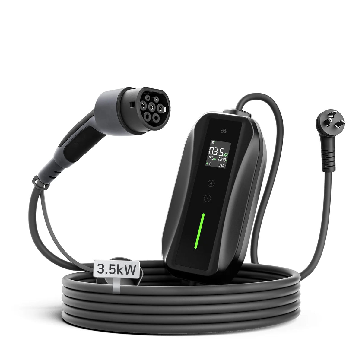 Mini Portable Type 2 EV Charger | 15 Amp Plug | 10 Metre