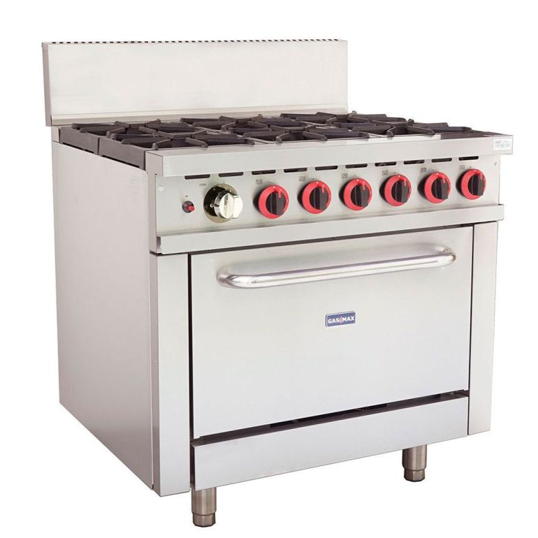 6 Commercial Burner with Oven (Gas & Electric)