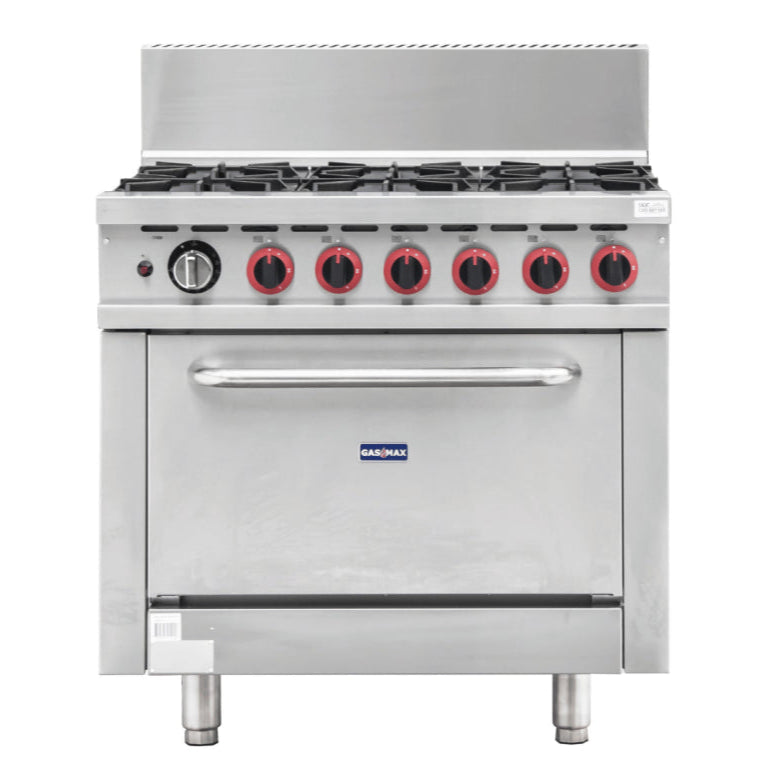 6 Commercial Burner with Oven (Gas & Electric)