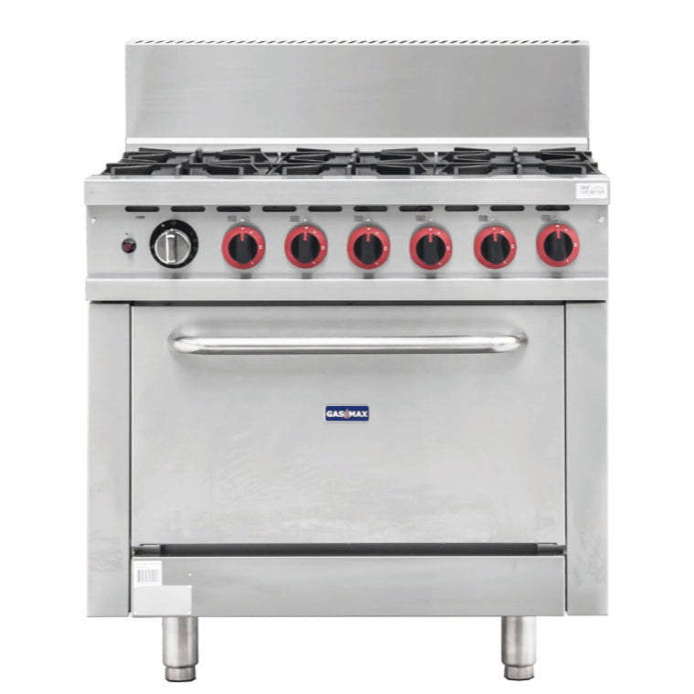 6 Commercial Burner with Oven (Gas & Electric)
