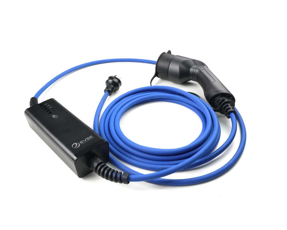 Mini Portable Type 2 EV Charger | 10 Amp Plug